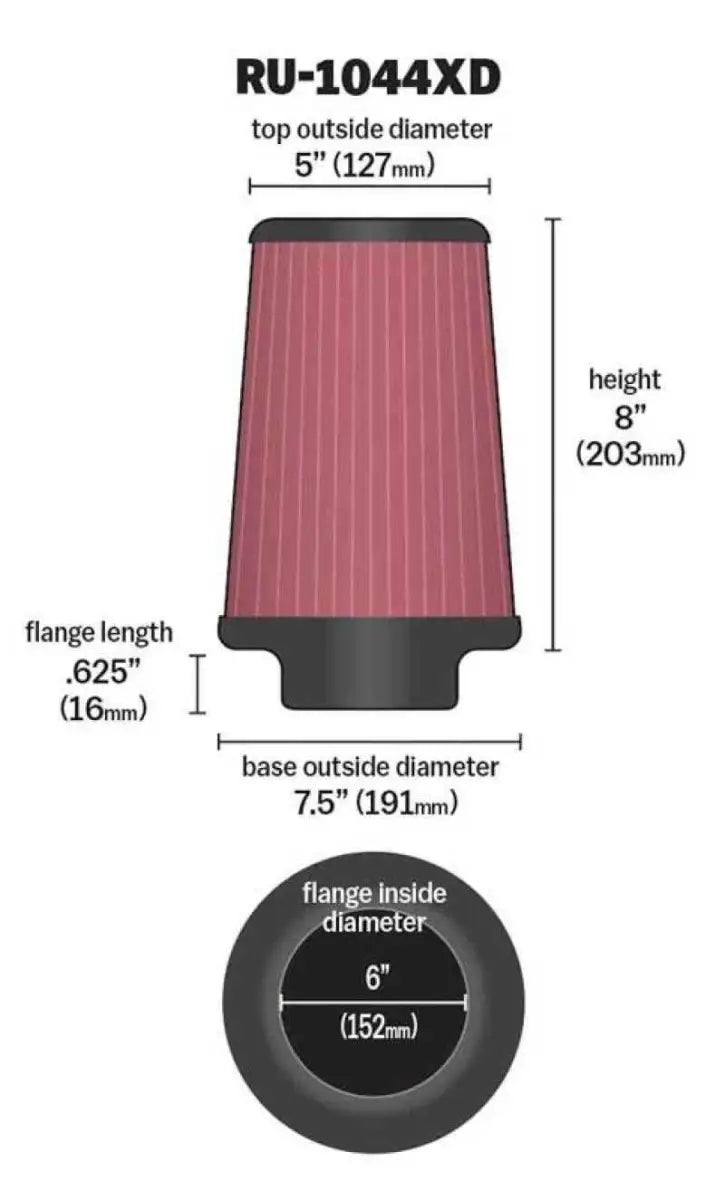 K&N Engineering RU-1044XD