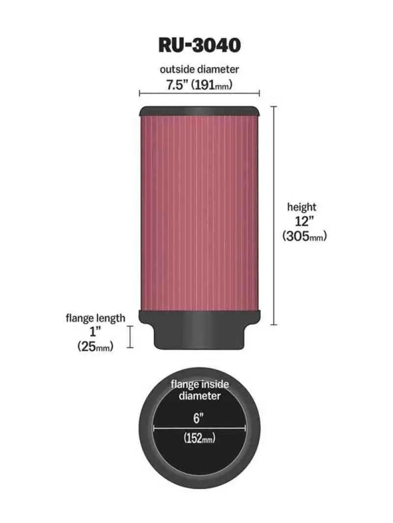 K&N Engineering RU-3040