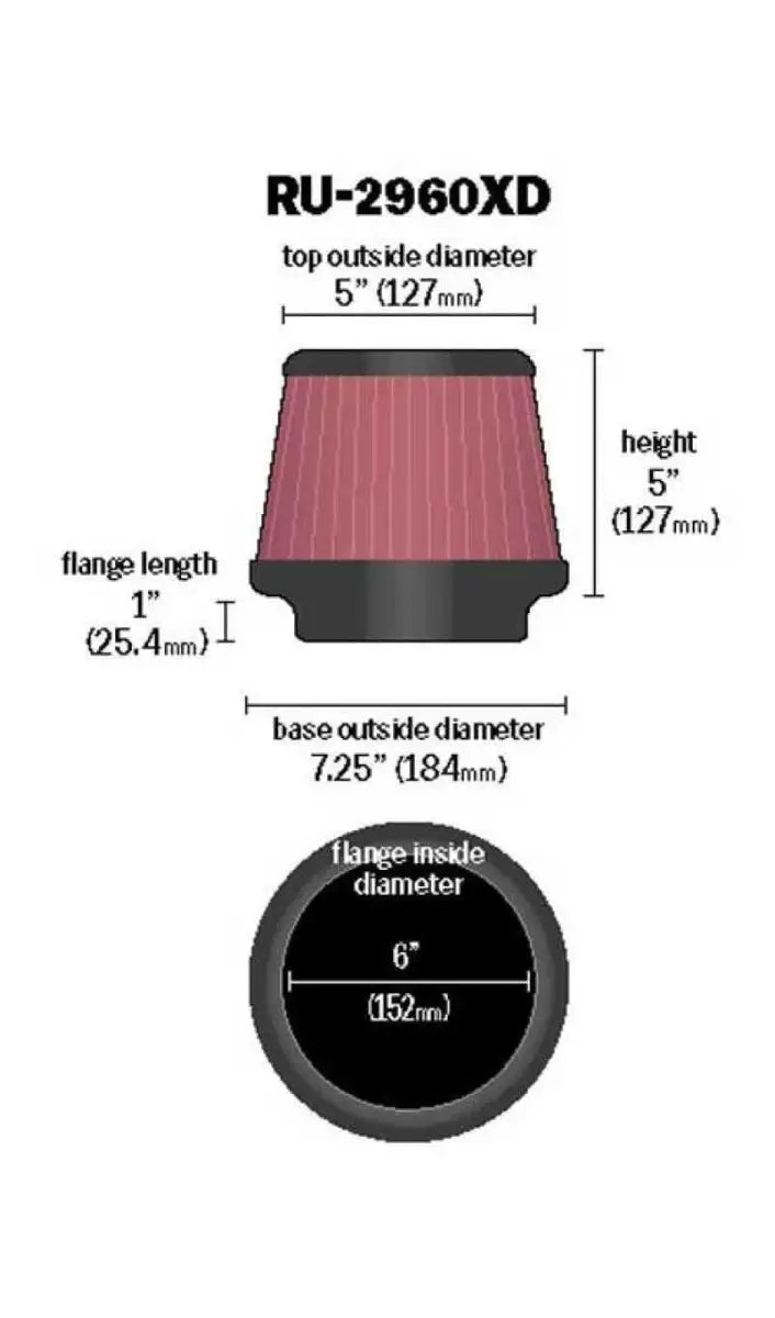 K&N Engineering RU-2960XD