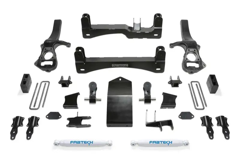 K1136 Fabtech 4' Basic Sys W/ Perf Shks 2019 Gm C