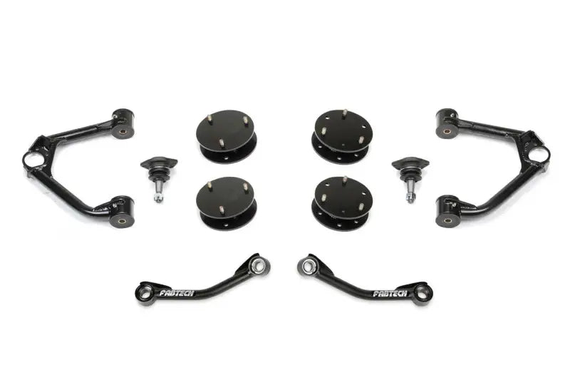 K1184 Fabtech 3’ Uca Kit W/Bjs & Shock Spacers 20 - Lift Suspension