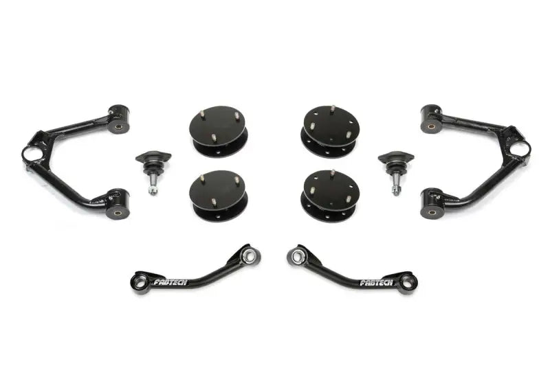 K1184 Fabtech 3’ Uca Kit W/Bjs & Shock Spacers 20 - Lift Suspension