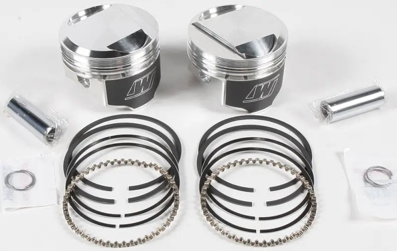 K1665 V Twin Piston Kit 1340 Evo Big Twin 10:1 Comp