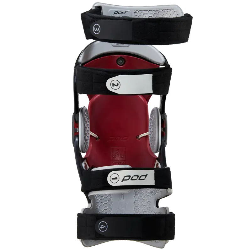 K8 3.0 Knee Brace Carbon (Rt) Carbon/White 2x - POD