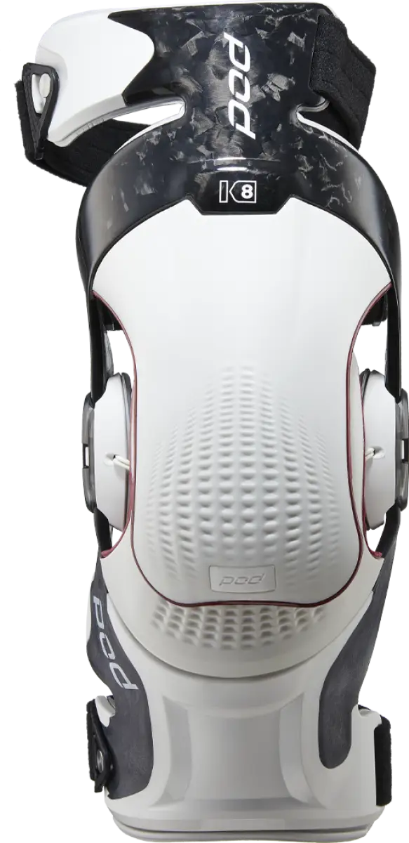 K8 3.0 Knee Brace Carbon (Rt) Carbon/White 2x - POD