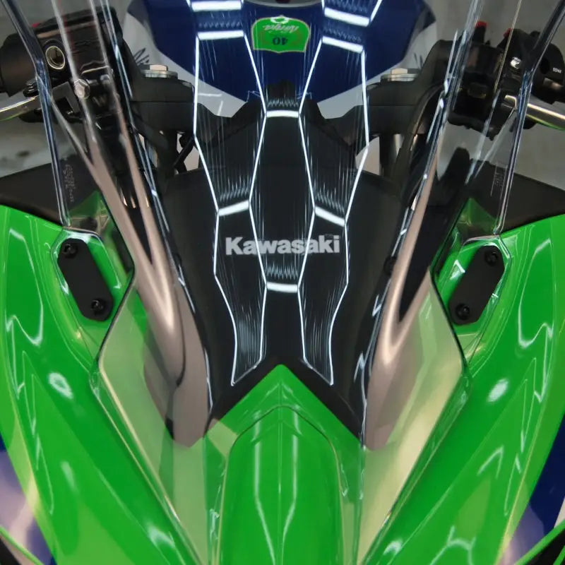 New Rage Cycles 24+ Kawasaki 500 Ninja Block Off Plates - New Rage Cycles