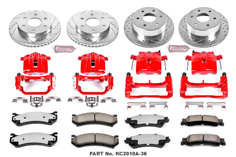 KC2010A-36 Powerstop Z36 1-Click Kit W/Caliper