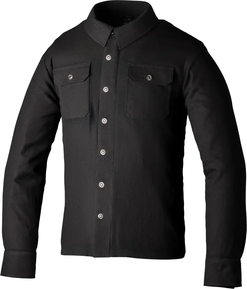 Kevlar Lumberjack Ce Shirt Plain/Black/Check Lg - RST