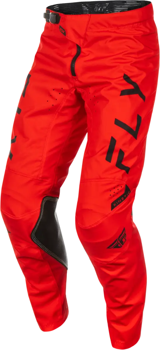 Red motocross pants Kinetic Center, perfect for RV parts & accessories or truck parts