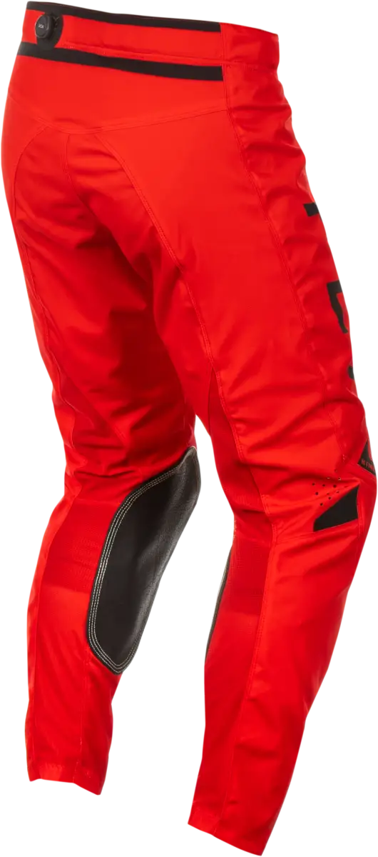 Red motocross pants with knee padding from Kinetic Center for powersports and rv parts