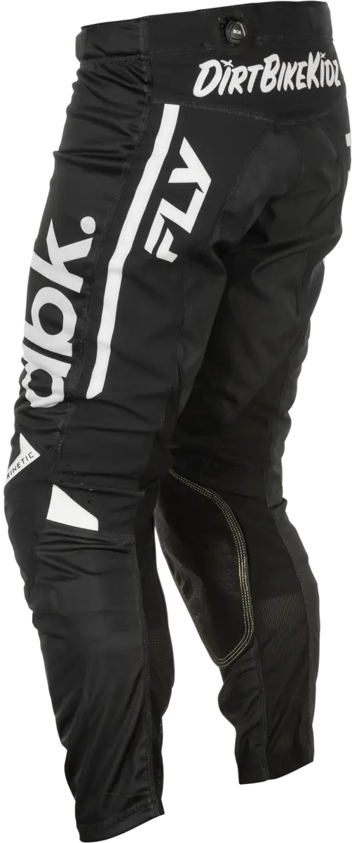 Kinetic Mesh Dbk Pants Black/White Sz 38 - FLY RACING