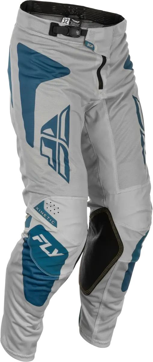 Kinetic Mesh Sym Pants Grey/Blue Sz 32 - FLY RACING