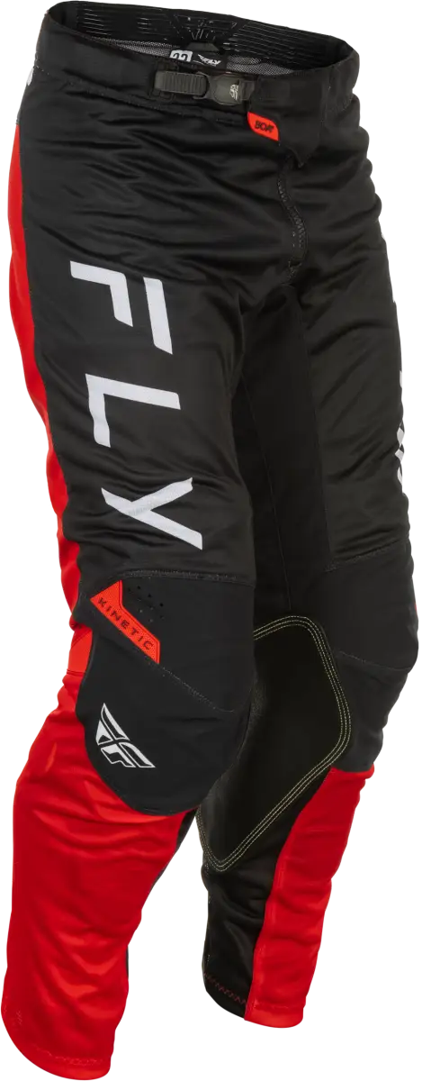 Kinetic Mesh Center Pants Black/White/Red Sz 40 - FLY RACING