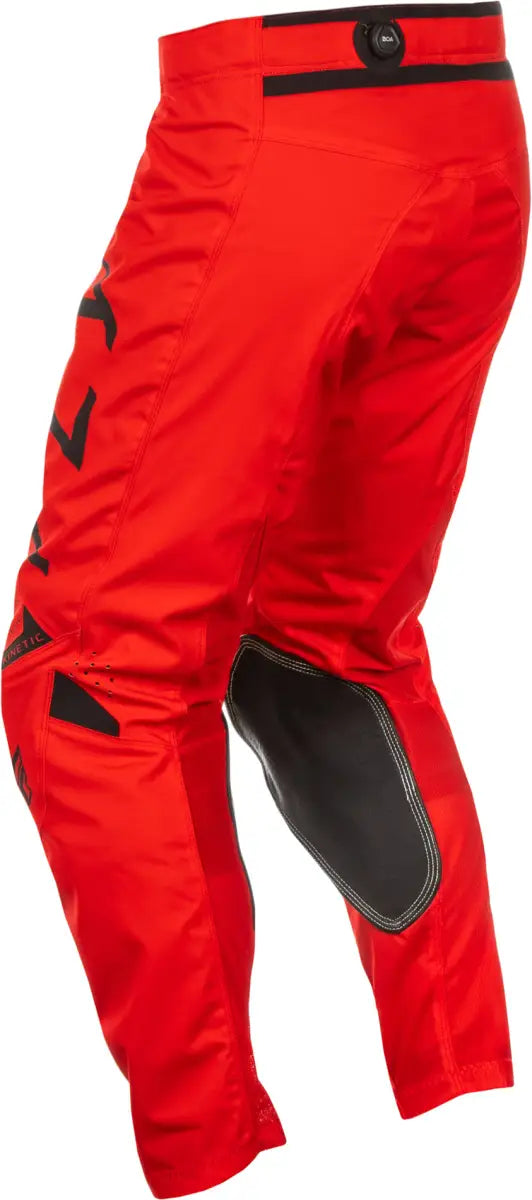 Kinetic Center Pants Ca/Ny Red/Black Sz 36 - FLY RACING
