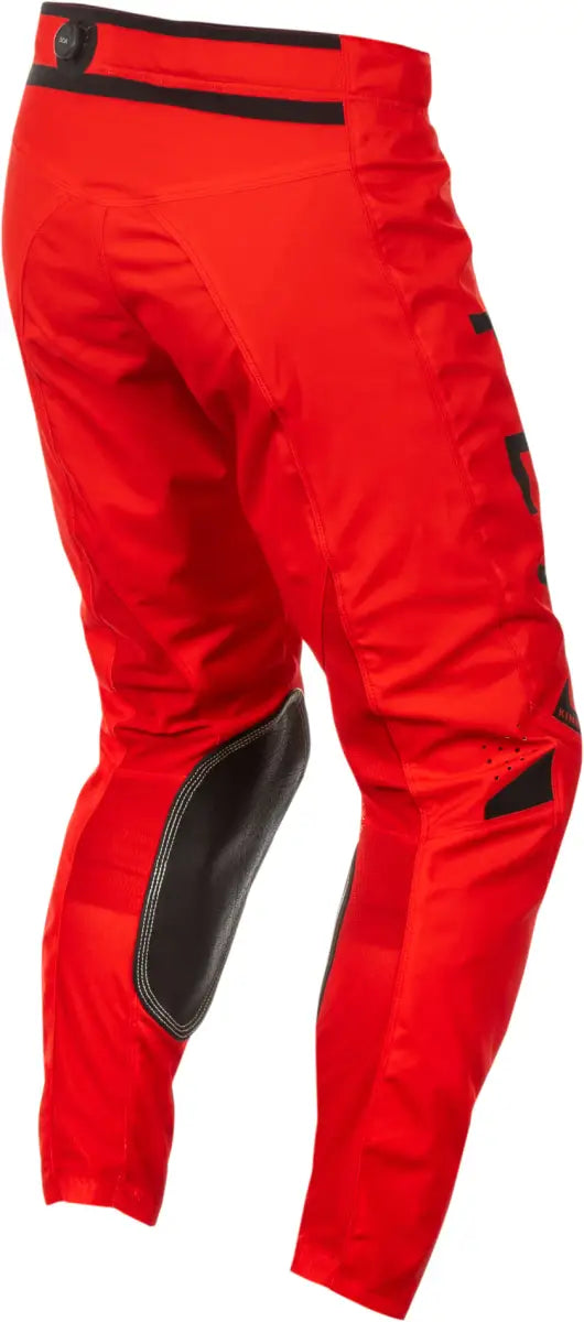 Kinetic Center Pants Ca/Ny Red/Black Sz 42 - FLY RACING