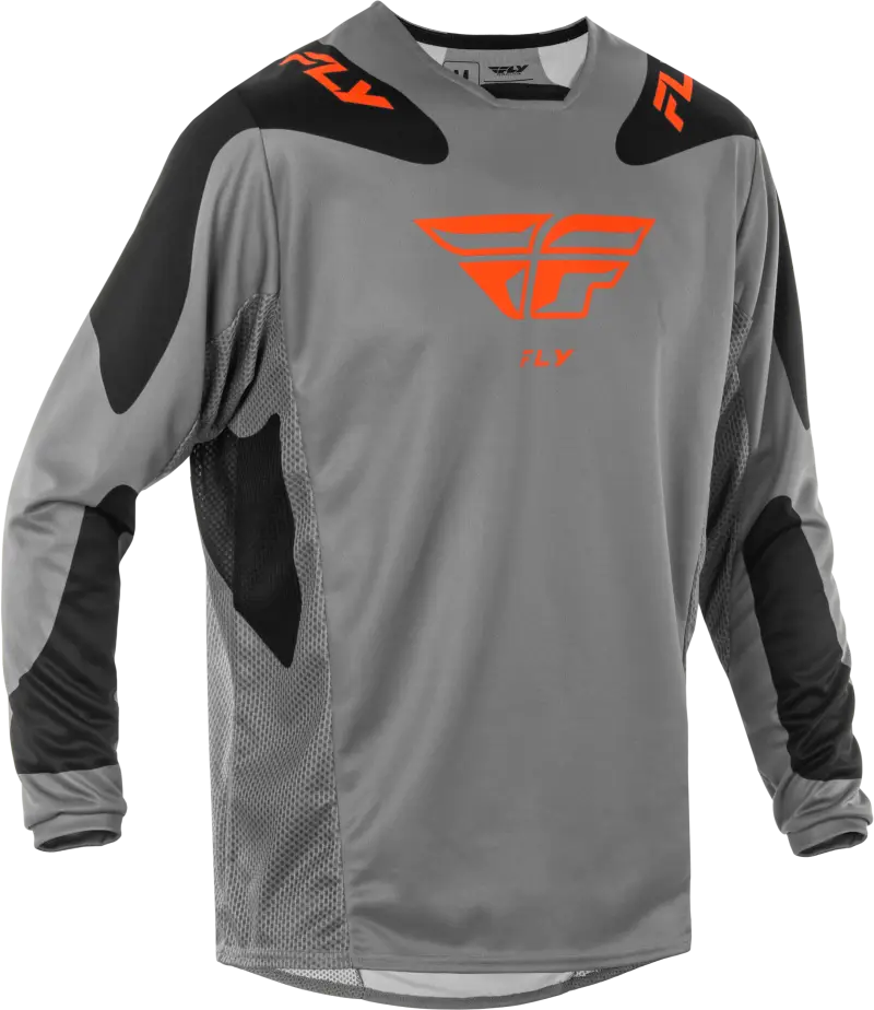 Kinetic Sym Jersey Grey/Orange/Black Lg