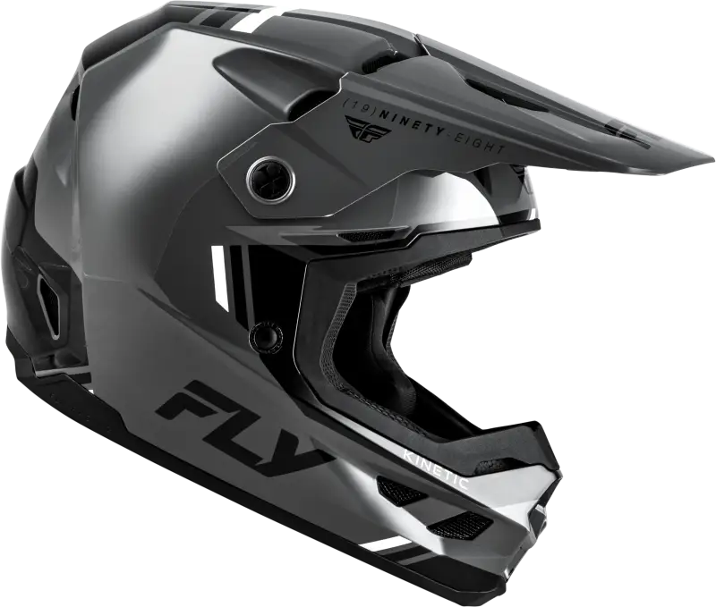 Kinetic Verdict Helmet Grey/Black/White Xl - FLY RACING