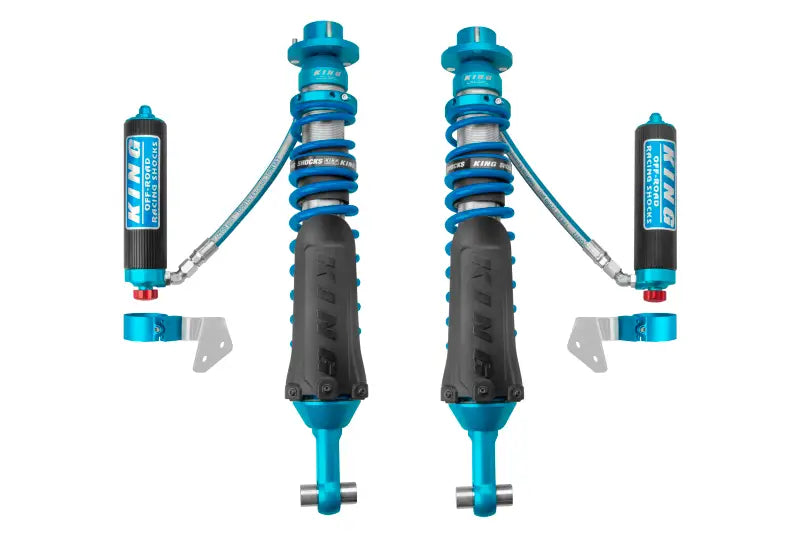 King Shocks 2021 Ford Bronco Rear 2.5 Dia Remote Reservoir Shock w/Adjusters (Pair) - King Shocks