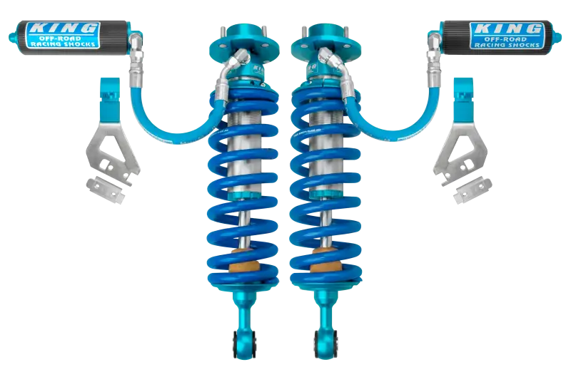 Blue King Off-Road Shocks with remote reservoir for truck accessories