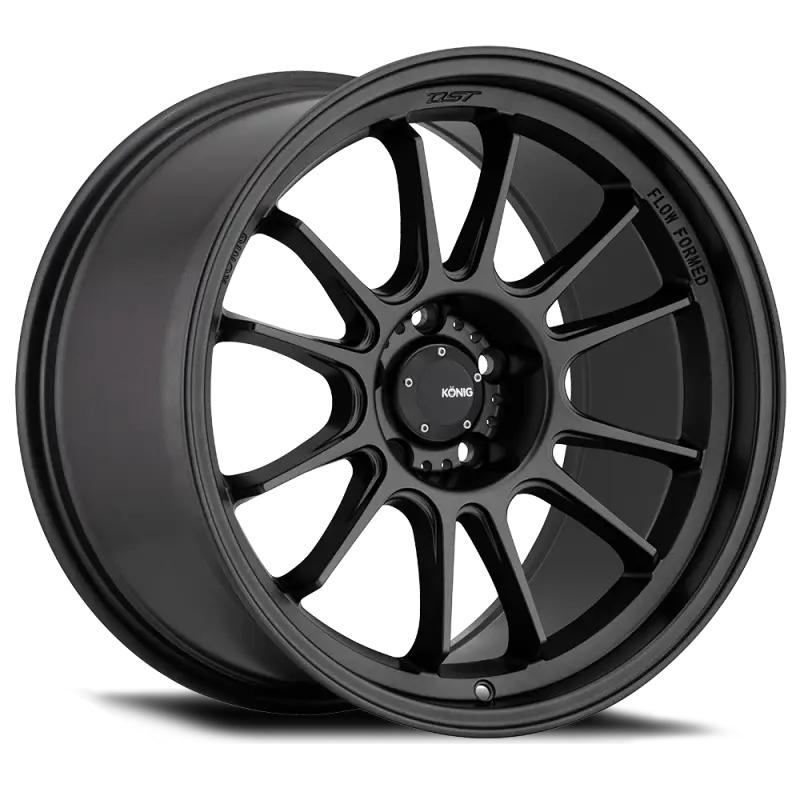 Konig Hypergram 18x8.5 5x114.3 ET35 Matte Black - Truck & Automotive