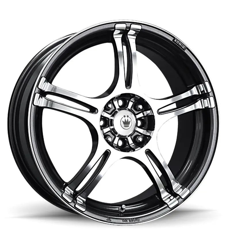 Konig Incident 13x5.5 8x100/114.3 ET38 Graphite - 1N53D04386