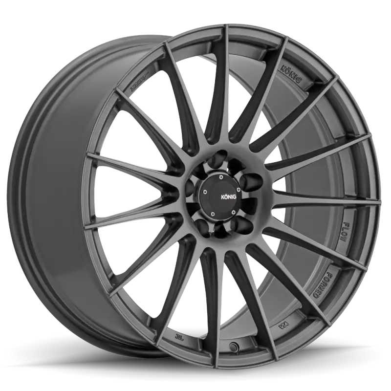 Konig Rennform 18x8 5x112 ET45 Matte Grey - RF8851245G