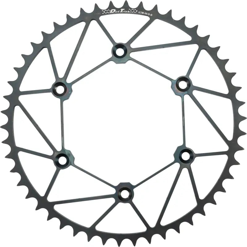 KTM-44-D-B Dirt Tricks Rear Sprocket Chromoly 44T-520 Blk Ktm/Hus/Gas - RV and Auto Parts
