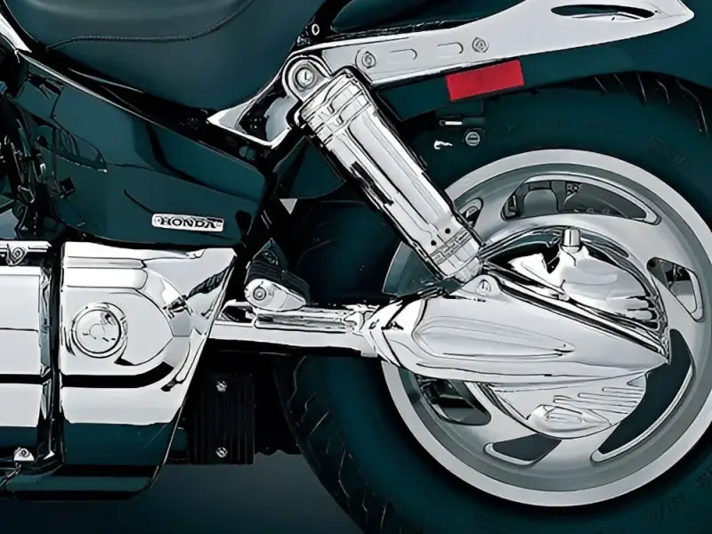 Kuryakyn Extended Brake Pedal Girder 08-13 Touring Chrome - 1071 - Interior Accessories
