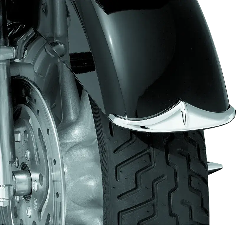 Kuryakyn Front Fender Accent Leading Edge Chrome - RV and Auto Parts