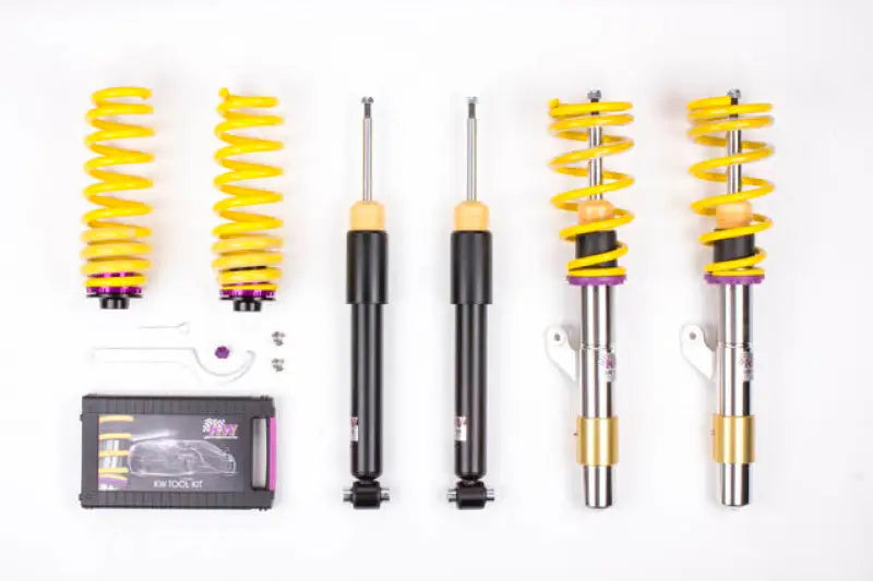 Car suspension kit for BMW 3 Series F30 with coilover kit and no electronic suspension