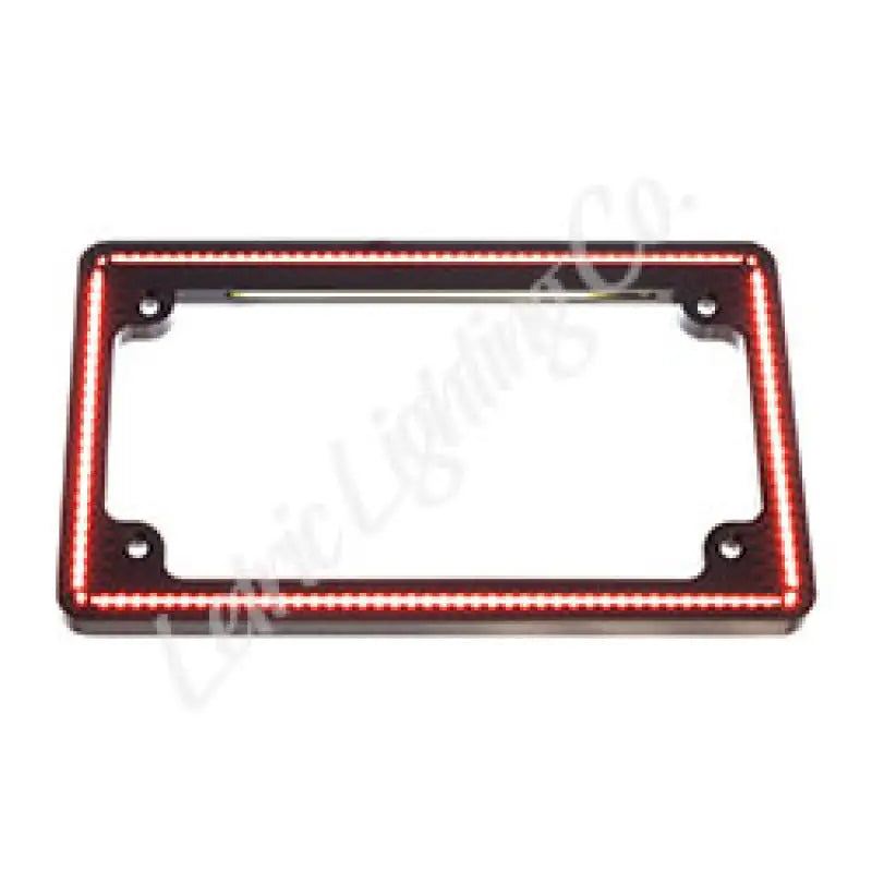Letric Lighting Perfect Plate Light Lp Frm Blk - Letric Lighting