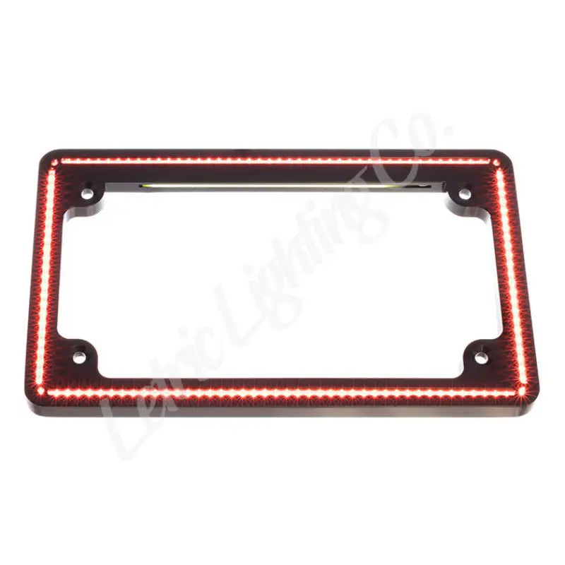 Letric Lighting Perfect Plate Light Lp Frm Blk - Letric Lighting
