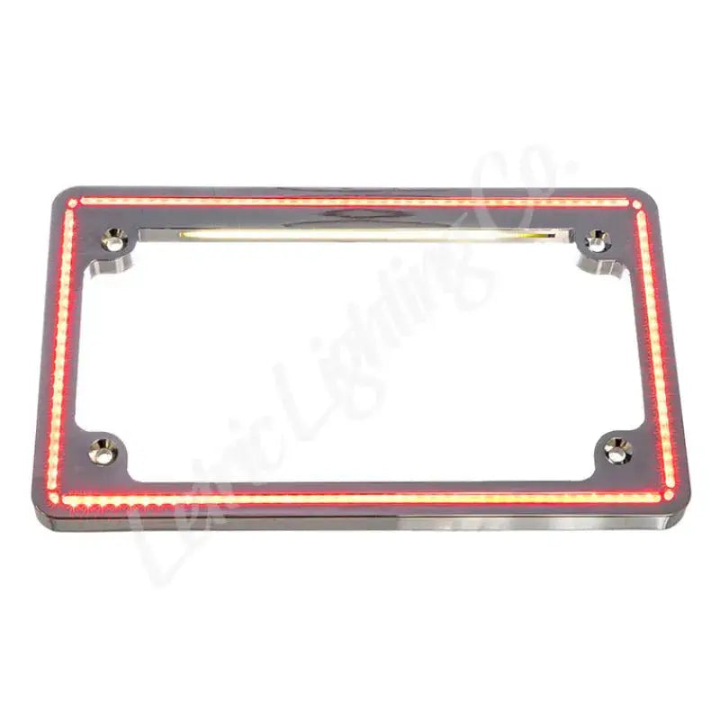 Letric Lighting Perfect Plate Light Lp Frm Chr - RV and Auto Parts