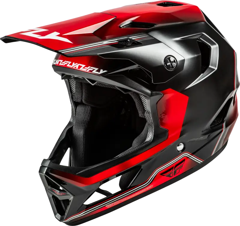 Rayce Repeat Bicycle Helmet Black/Red Xs - FLY RACING