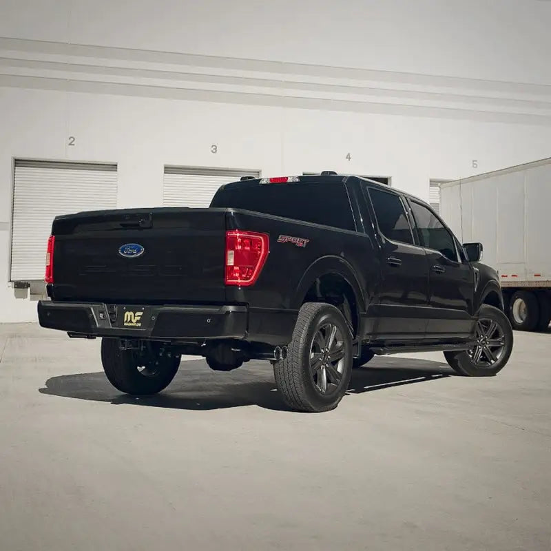 Magnaflow 15-21 Ford F-150 Street Series Cat-Back Performance Exhaust System- Black Rear Exit - Truck & Automotive