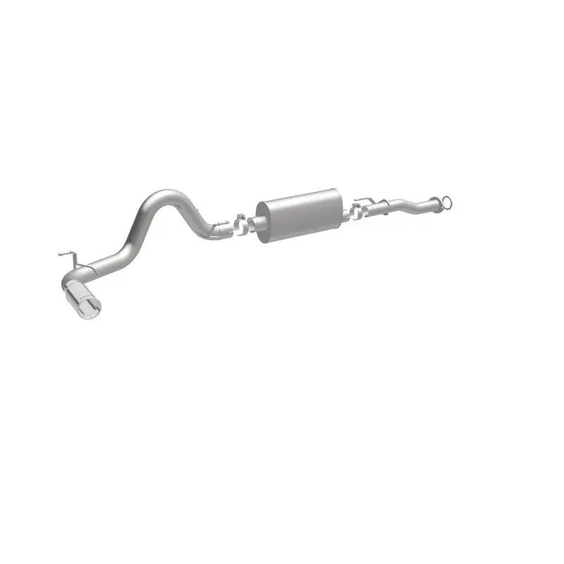 MagnaFlow Cat-Back 2016 Toyota Tacoma 3.5L V6 SS 3in Single Pass Side Exit Rear 4in Tip - Truck & Automotive