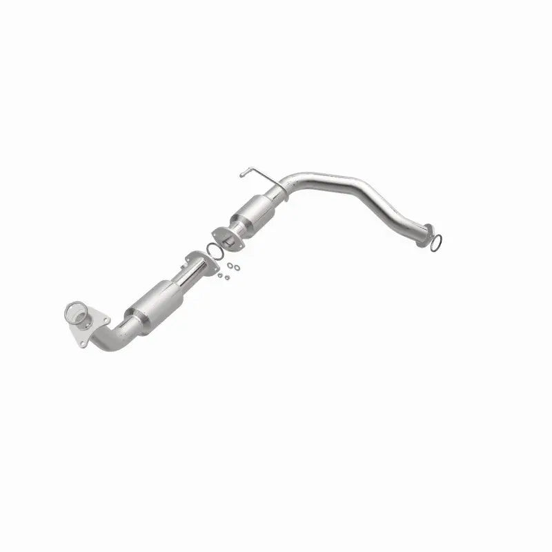 Shiny metal exhaust system for Toyota Sequoia, direct fit MagnaFlow Conv Direct Fit