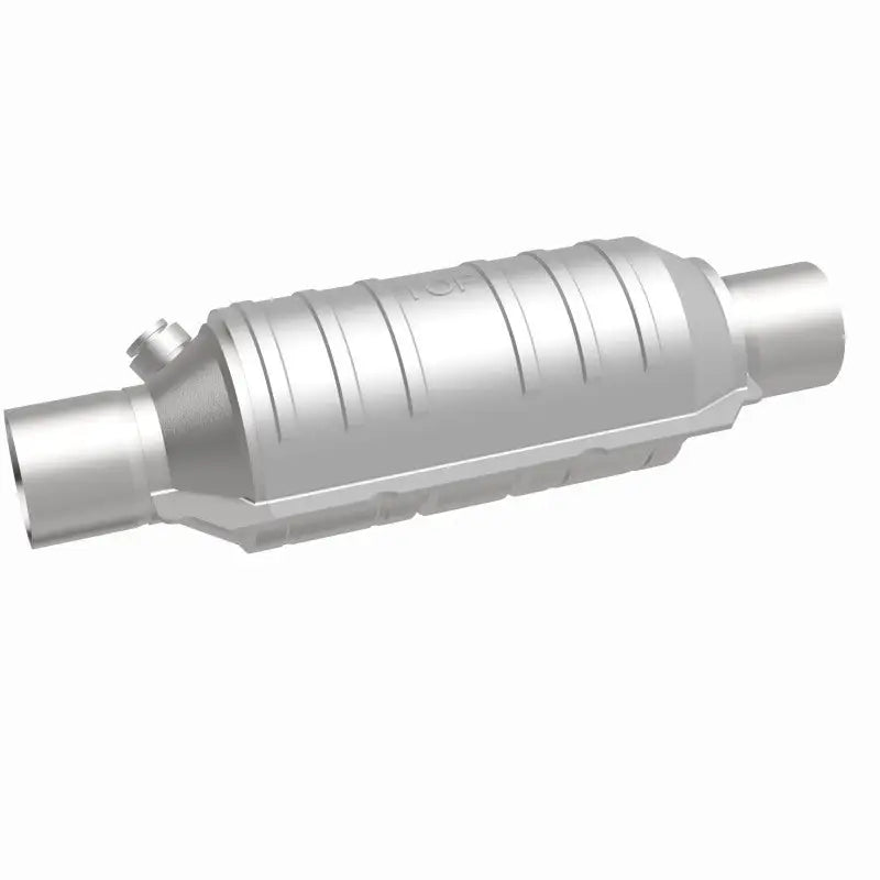 MagnaFlow Conv Univ 2in Inlet/Outlet Center/Center Round 11in Body L x 5.125in W 15in Overall - Truck & Automotive