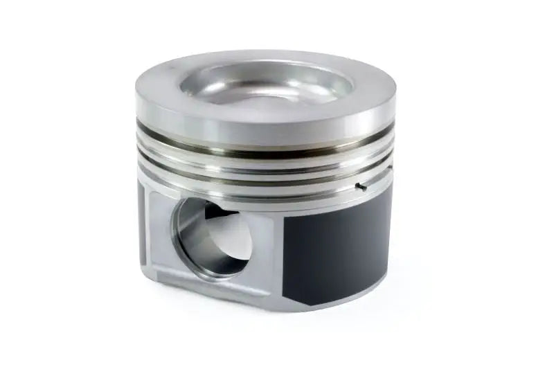 Silver engine piston from Mahle MS Piston Set Duramax for high performance engines