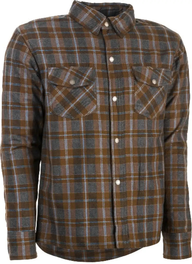 Marksman Flannel Brown/Tan Md