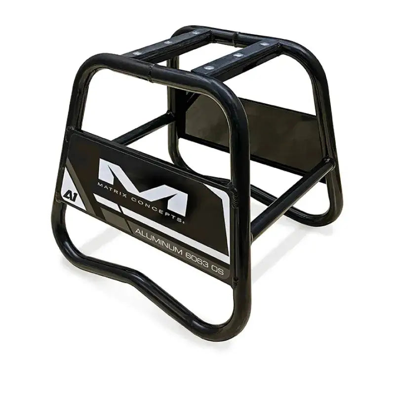 Black Matrix Concepts A1 aluminum stand with 08 barbell rack