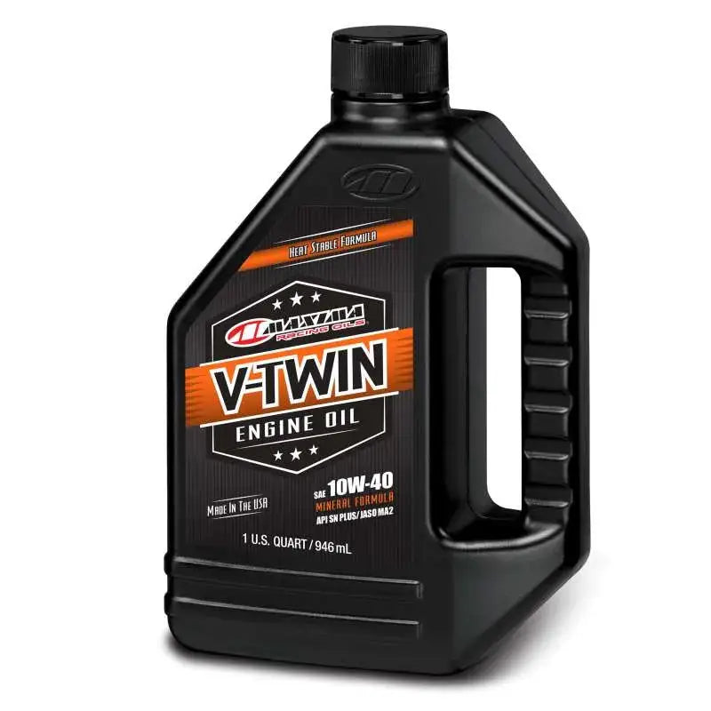 Maxima V-Twin Mineral 10w40 - 1 Liter - Oils & Oil Filters