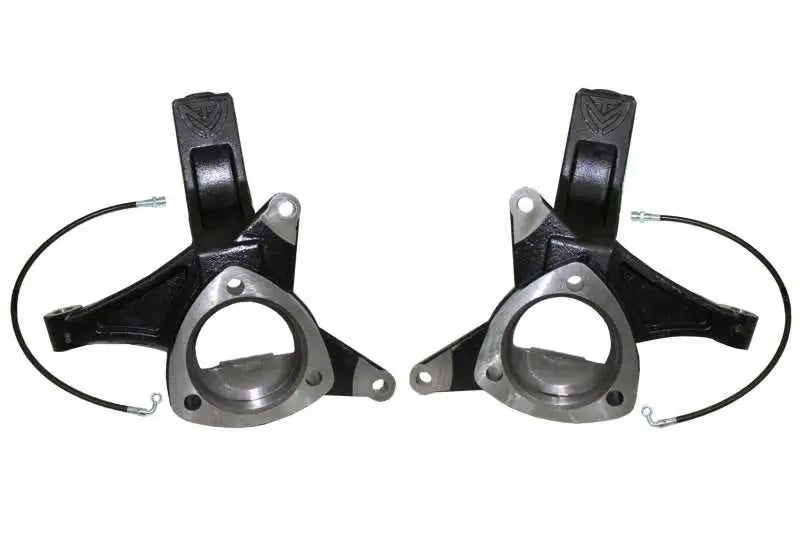 Maxtrac MaxTrac 07-16 GM C1500 2WD 4.5in Front Lift Spindles w/Extended DOT Compliant Brake Lines