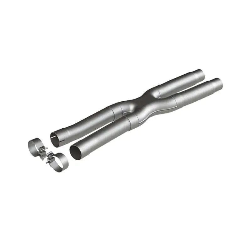 MBRP MBRP 15-19 Ford Mustang GT 2.5in Resonator Delete X-Pipe - AL