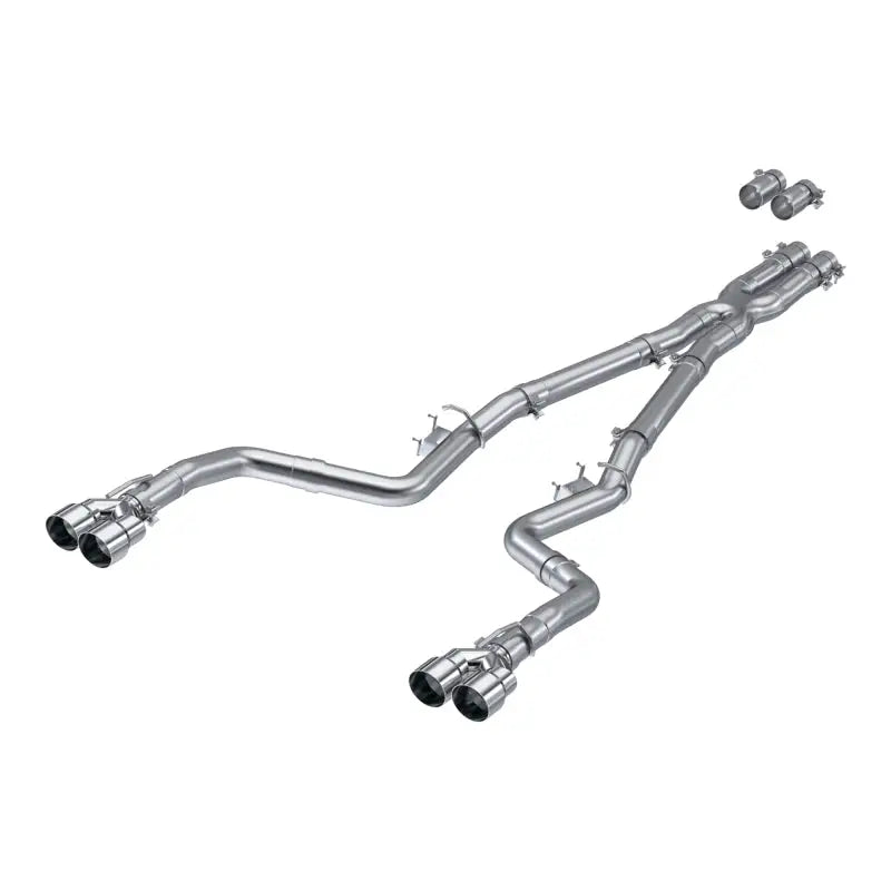 MBRP 15-21 Dodge Challenger 6.2L/6.4L 3in Race Series Cat-Back w/ Quad Tips AS Exhaust System - Truck & Automotive
