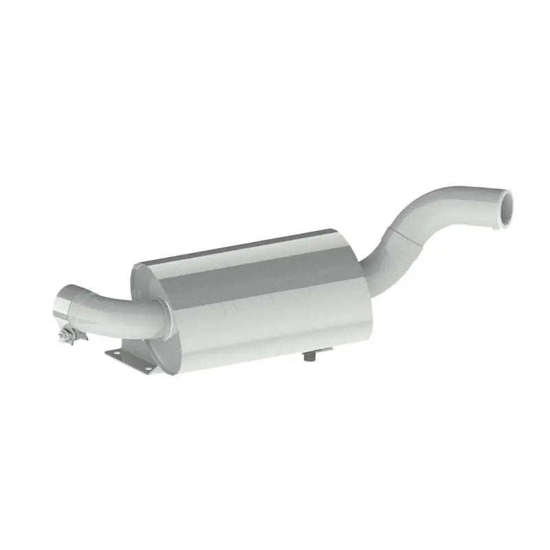 Silver exhaust muffler for Can-Am Maverick Trail Sport Series in the MBRP 18-19 X3