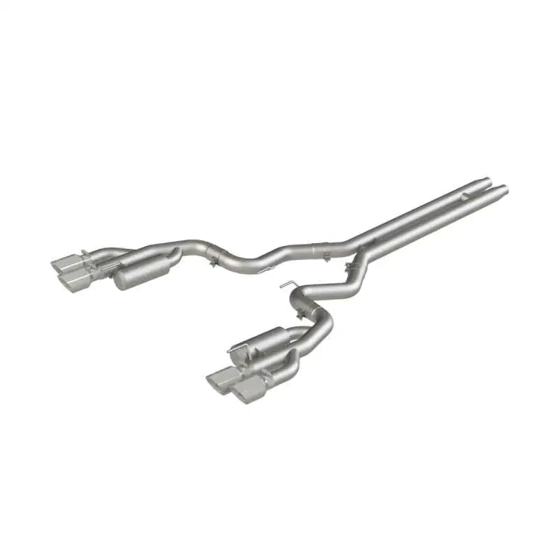 MBRP 18-19 Ford Mustang GT 5.0 3in Cat Back Quad Tip Race Version - T304 - RV and Auto Parts