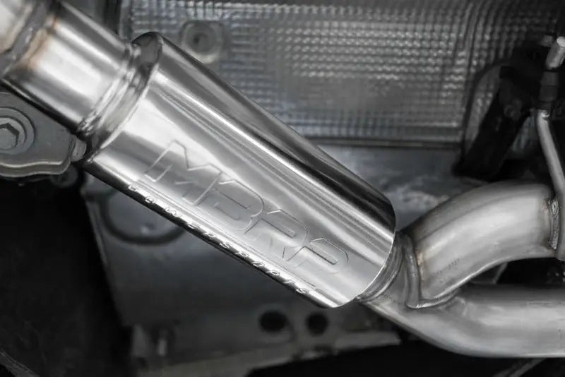 MBRP 18-21 Audi S5 Coupe/S4 Sedan T304 SS 2.5in Cat-Back Quad Rear Exit Exhaust - Carbon Fiber Tips - Truck & Automotive