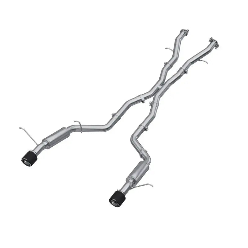 MBRP 18-23 Dodge Durango SRT 6.4L Armor Pro T304 SS 3in Cat Back Exhaust Dual Rear Exit w/ CF Tips - Truck & Automotive