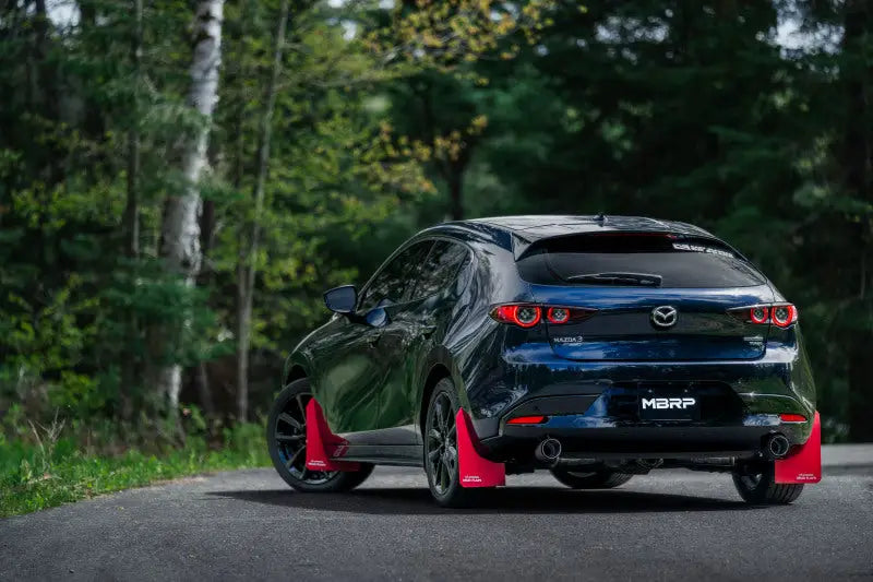 MBRP 19-23 Mazda 3 Hatchback T304SS 2.5in Axle-Back Dual Rear Exit w/Carbon Fiber Tips - Truck & Automotive